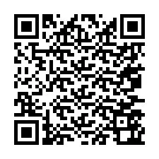 QR-code voor telefoonnummer +67077562392