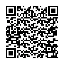 QR-код для номера телефона +67077562406