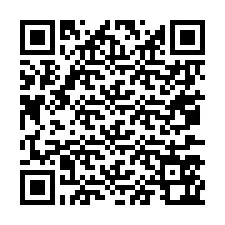 QR-код для номера телефона +67077562412