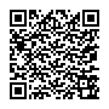 QR-Code für Telefonnummer +67077562414