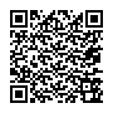 QR kód a telefonszámhoz +67077562417