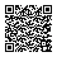 QR kód a telefonszámhoz +67077562432