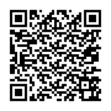 QR kód a telefonszámhoz +67077562443