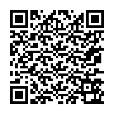 QR Code สำหรับหมายเลขโทรศัพท์ +67077562445