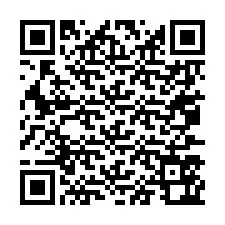 Código QR para número de telefone +67077562462