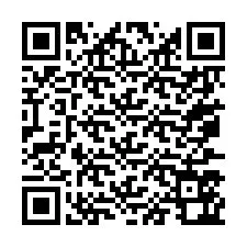 QR-код для номера телефона +67077562468