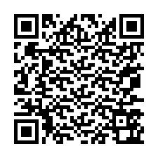 QR kód a telefonszámhoz +67077562470