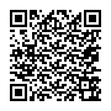 QR Code สำหรับหมายเลขโทรศัพท์ +67077562477