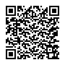 QR Code pour le numéro de téléphone +67077562478