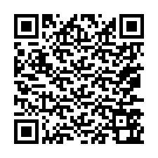 QR Code pour le numéro de téléphone +67077562479