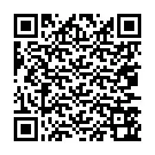 QR-koodi puhelinnumerolle +67077562492