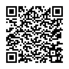 Kod QR dla numeru telefonu +67077562509