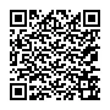 QR-code voor telefoonnummer +67077562531