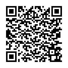 QR-код для номера телефона +67077562594