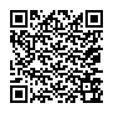 QR-koodi puhelinnumerolle +67077562599