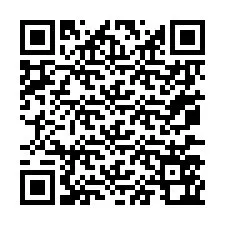 QR код за телефонен номер +67077562611