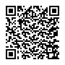 QR Code pour le numéro de téléphone +67077562614