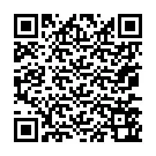 QR-код для номера телефона +67077562615