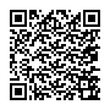 QR Code สำหรับหมายเลขโทรศัพท์ +67077562616