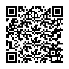 QR код за телефонен номер +67077562620