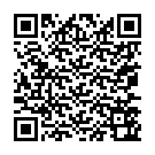 QR kód a telefonszámhoz +67077562624