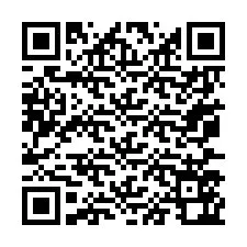 QR-koodi puhelinnumerolle +67077562625