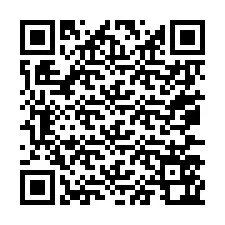 QR kód a telefonszámhoz +67077562628