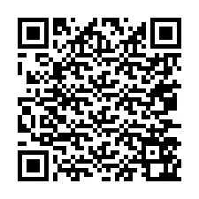 Kod QR dla numeru telefonu +67077562692