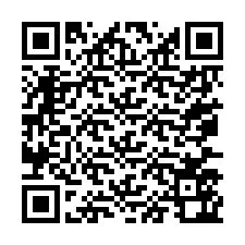 Código QR para número de telefone +67077562728