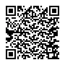 Código QR para número de telefone +67077562756