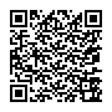 QR-Code für Telefonnummer +67077562804