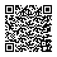 QR kód a telefonszámhoz +67077562884