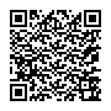 QR код за телефонен номер +67077562911