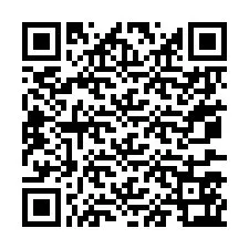 Código QR para número de teléfono +67077563000