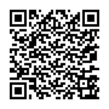 Código QR para número de telefone +67077563004