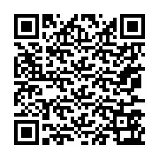 QR-code voor telefoonnummer +67077563025