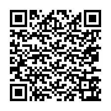 Código QR para número de teléfono +67077563026