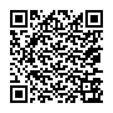 QR Code สำหรับหมายเลขโทรศัพท์ +67077563029