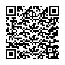 Código QR para número de telefone +67077563038