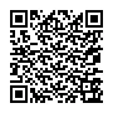 Código QR para número de telefone +67077563040