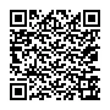 QR kód a telefonszámhoz +67077563099