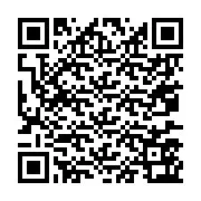 Codice QR per il numero di telefono +67077563102