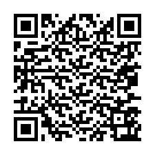 Codice QR per il numero di telefono +67077563126