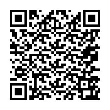 Codice QR per il numero di telefono +67077563277