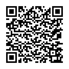 QR Code for Phone number +67077563281