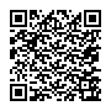 Codice QR per il numero di telefono +67077563327