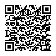 電話番号のQRコード +67077563329