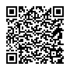 QR kód a telefonszámhoz +74951505451