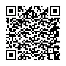 QR код за телефонен номер +74957348166