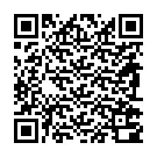 Código QR para número de teléfono +74992700994